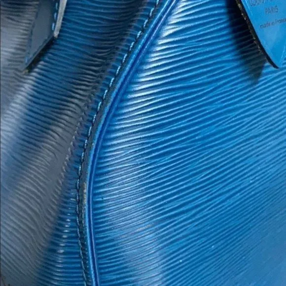Louis Vuitton Speedy 25 Toledo Blue Epi - Picture 17 of 17